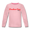 Prenzlauer Berg Berlin - Kinder Langarmshirt - Hellrosa
