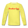 Prenzlauer Berg Berlin - Kinder Langarmshirt - Gelb