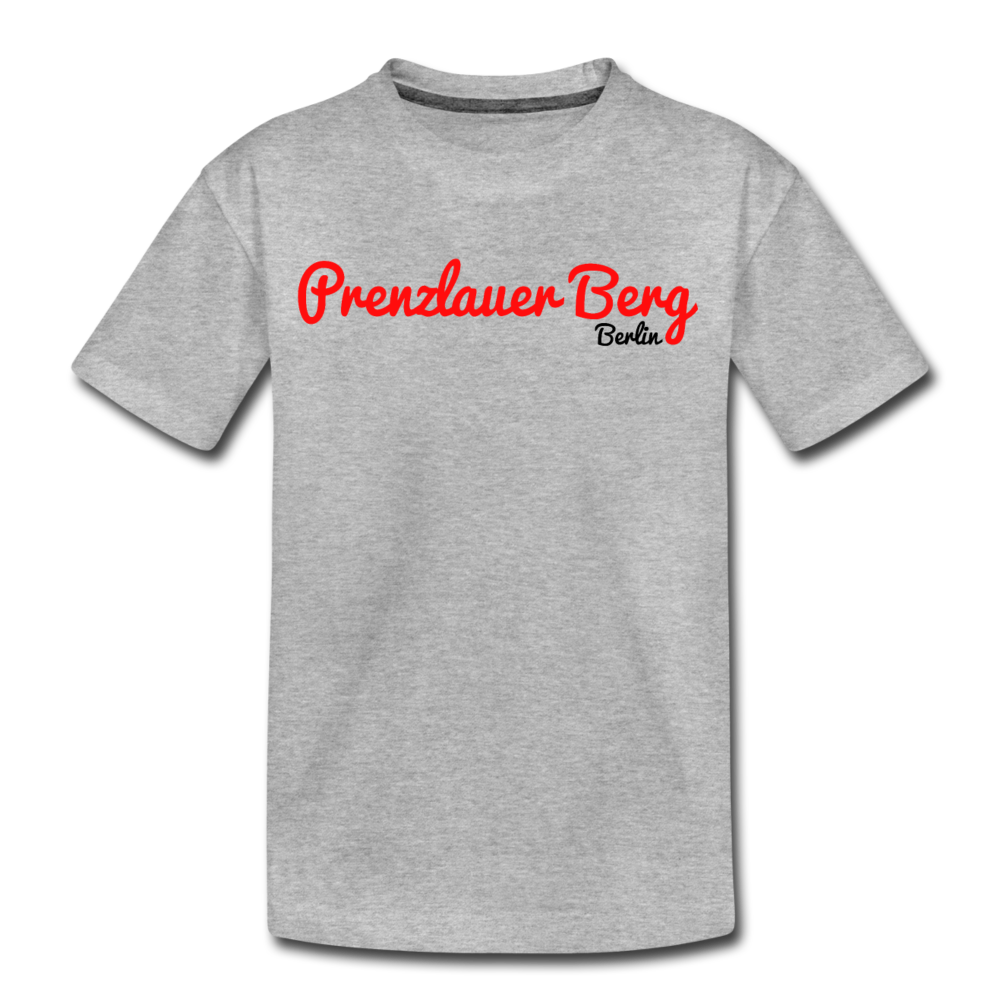 Prenzlauer Berg Berlin - Teenager Premium T-Shirt - Grau meliert
