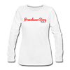 Prenzlauer Berg Berlin - Frauen Premium Langarmshirt - Weiß