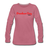 Prenzlauer Berg Berlin - Frauen Premium Langarmshirt - Malve