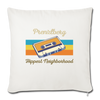 PrenzlBerg Hippest Neighborhood - Sofakissen mit Füllung (45 x 45 cm) - Naturweiß