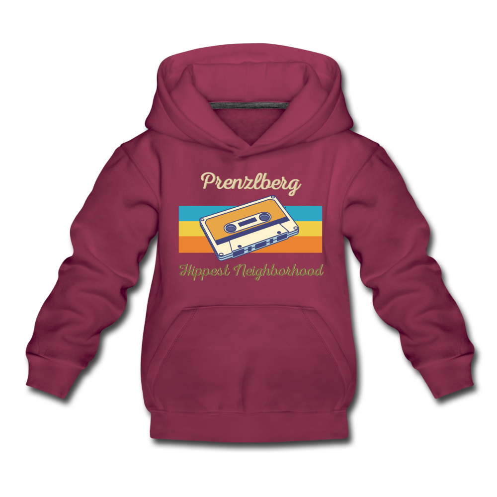 PrenzlBerg Hippest Neighborhood - Kinder Premium Hoodie - Bordeaux