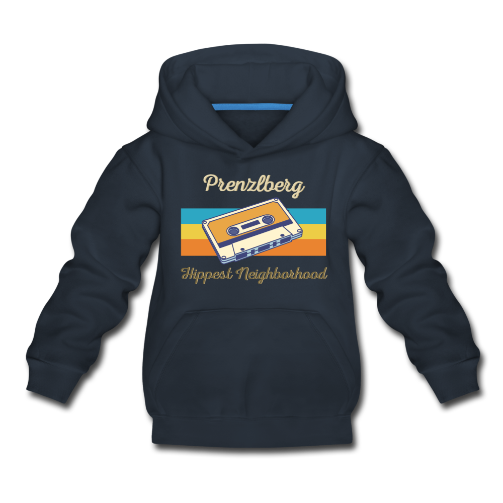 PrenzlBerg Hippest Neighborhood - Kinder Premium Hoodie - Navy