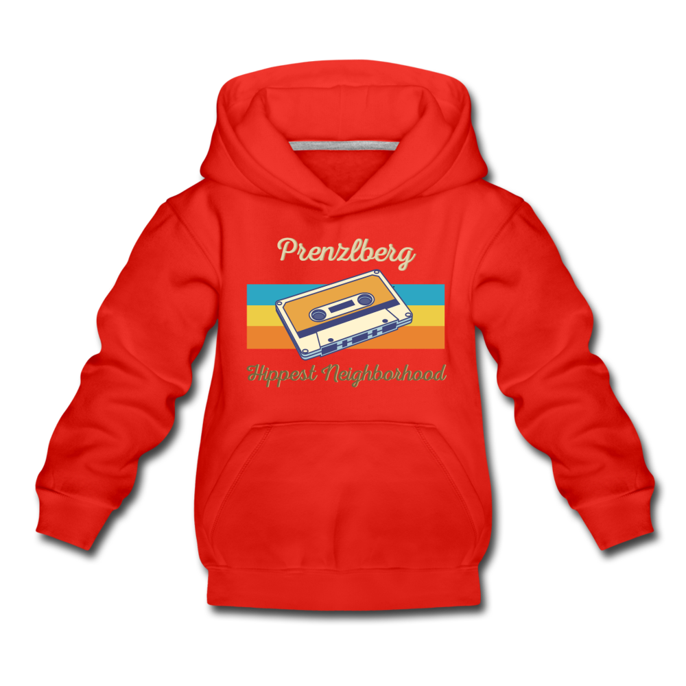 PrenzlBerg Hippest Neighborhood - Kinder Premium Hoodie - Rot