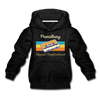 PrenzlBerg Hippest Neighborhood - Kinder Premium Hoodie - Anthrazit