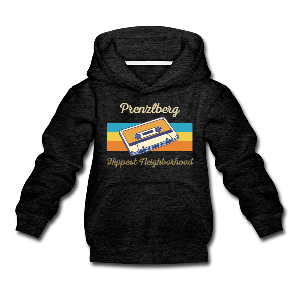 PrenzlBerg Hippest Neighborhood - Kinder Premium Hoodie - Anthrazit