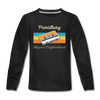 PrenzlBerg Hippest Neighborhood - Teenager Langarmshirt - Schwarz