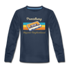 PrenzlBerg Hippest Neighborhood - Teenager Langarmshirt - Navy
