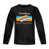 PrenzlBerg Hippest Neighborhood - Teenager Langarmshirt - Anthrazit