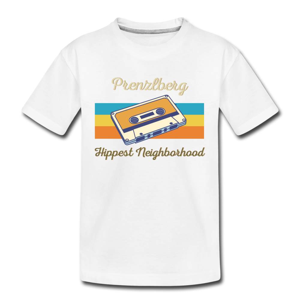 PrenzlBerg Hippest Neighborhood - Teenager Premium T-Shirt - Weiß
