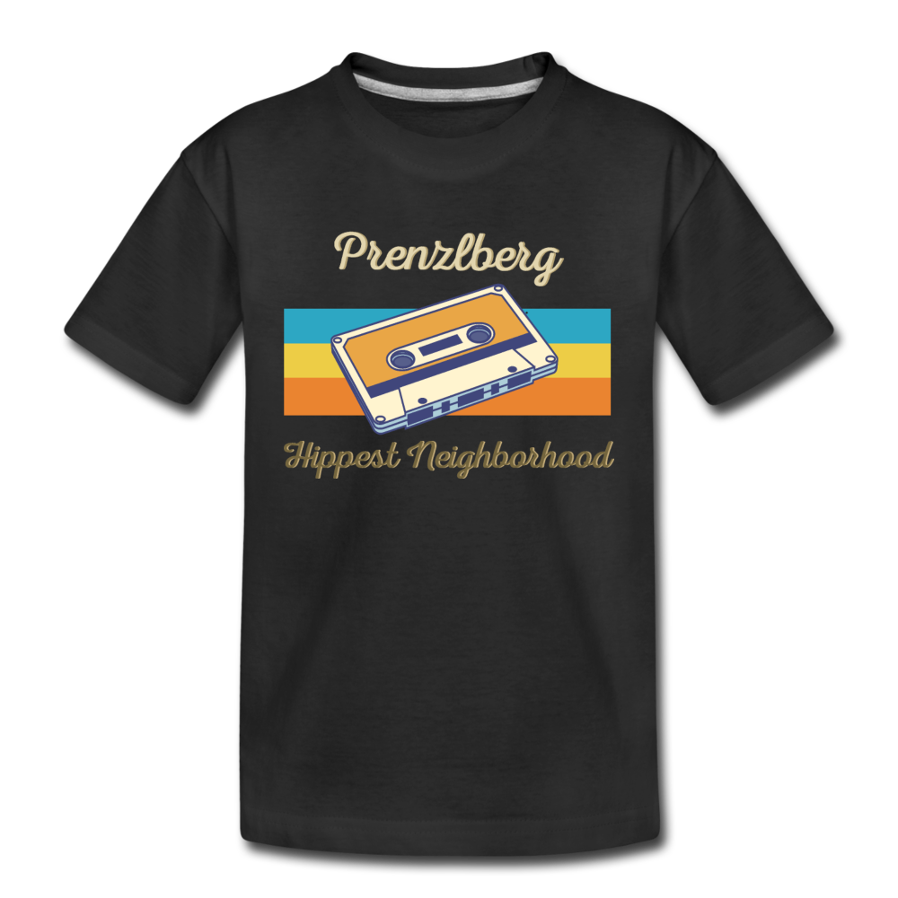 PrenzlBerg Hippest Neighborhood - Teenager Premium T-Shirt - Schwarz