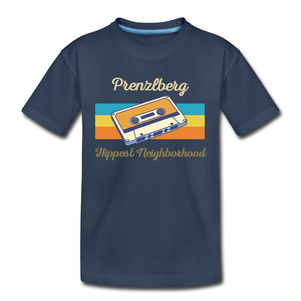 PrenzlBerg Hippest Neighborhood - Teenager Premium T-Shirt - Navy