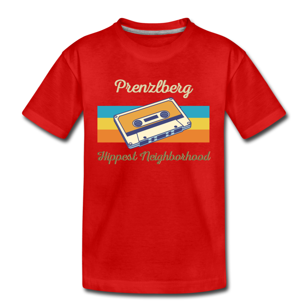 PrenzlBerg Hippest Neighborhood - Teenager Premium T-Shirt - Rot
