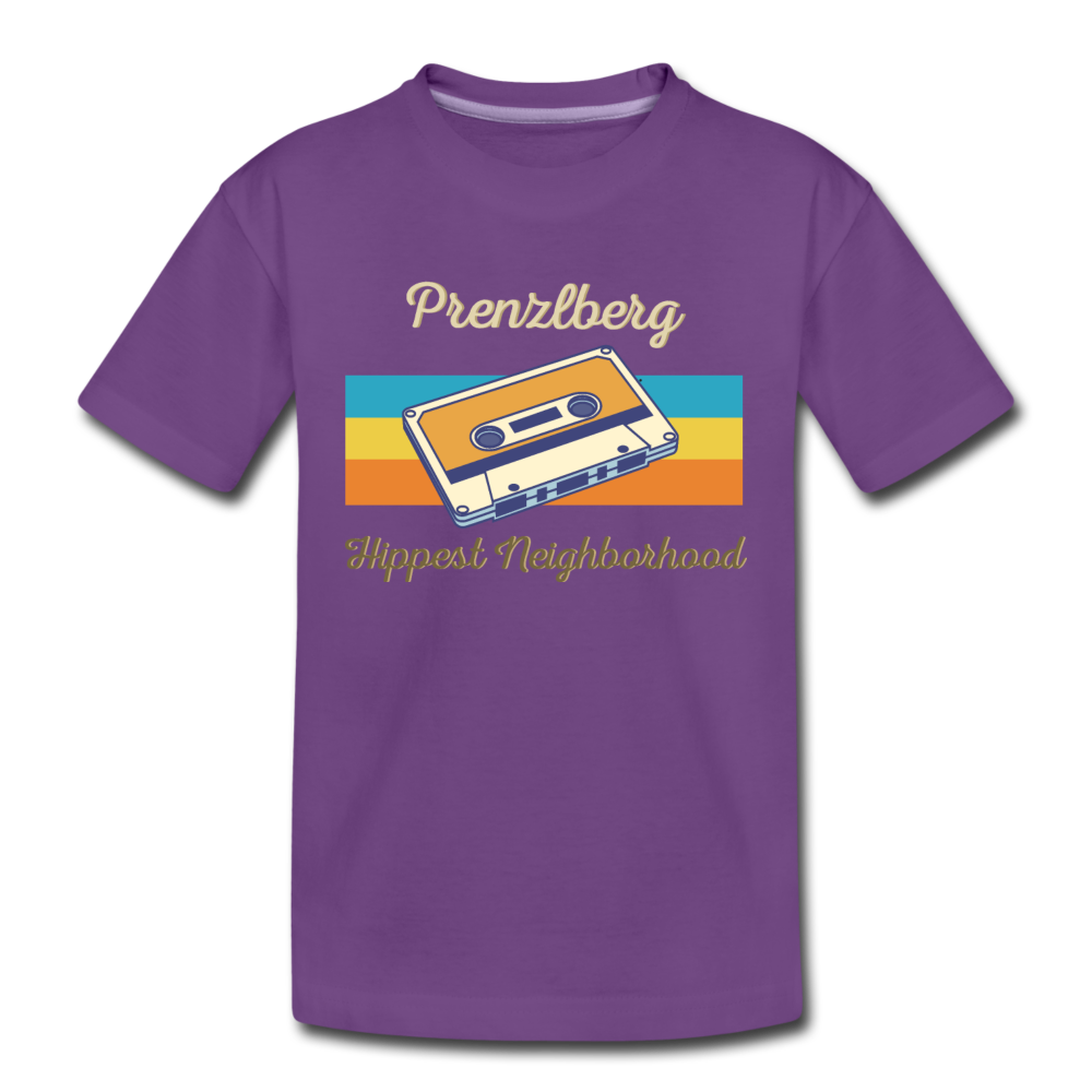 PrenzlBerg Hippest Neighborhood - Teenager Premium T-Shirt - Lila