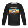 PrenzlBerg Hippest Neighborhood - Kinder Langarmshirt - Schwarz