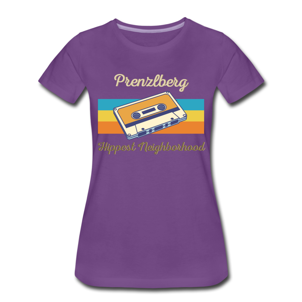 PrenzlBerg Hippest Neighborhood - Frauen Premium T-Shirt - Lila