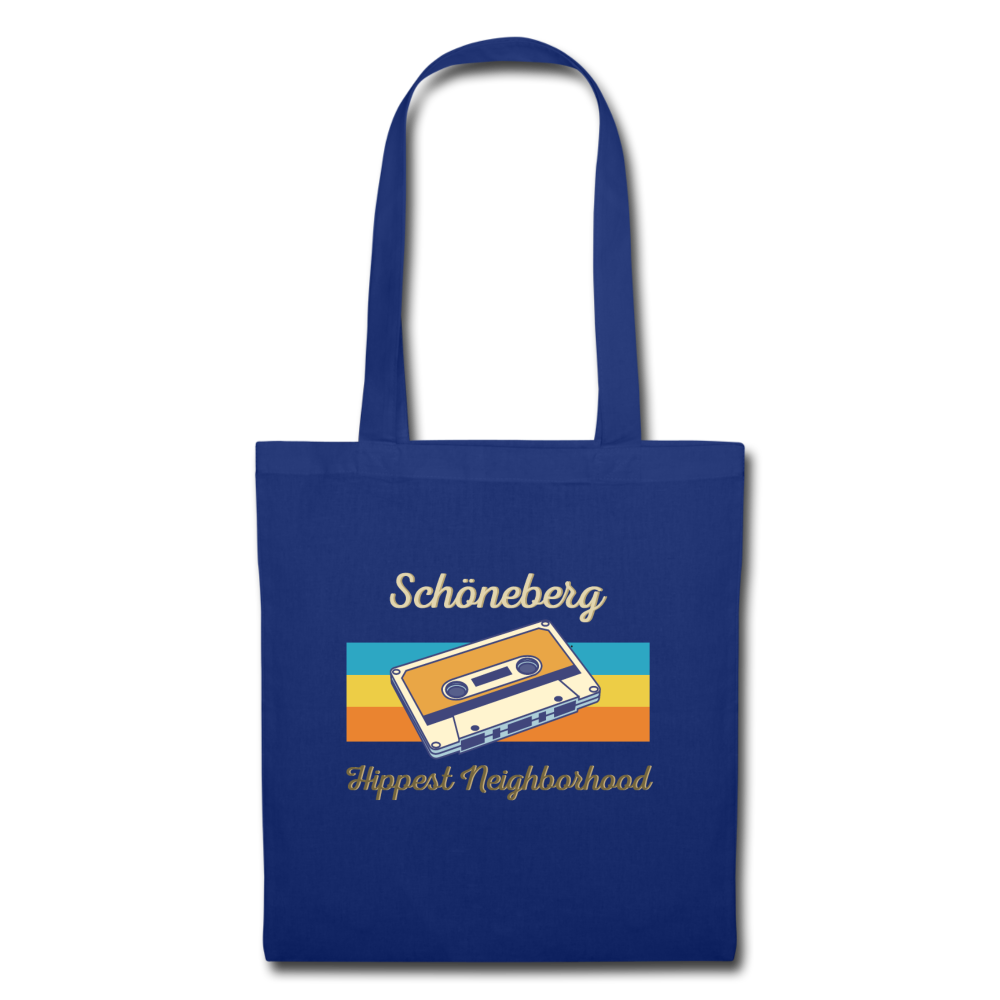 Schöneberg Hippest Neighborhood - Stoffbeutel - Royalblau