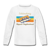 Schöneberg Hippest Neighborhood - Kinder Langarmshirt - Weiß