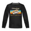 Schöneberg Hippest Neighborhood - Kinder Langarmshirt - Schwarz