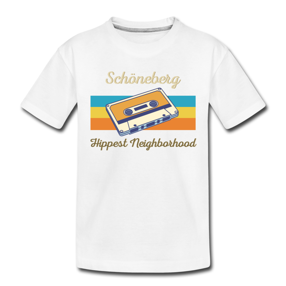 Schöneberg Hippest Neighborhood - Teenager Premium T-Shirt - Weiß