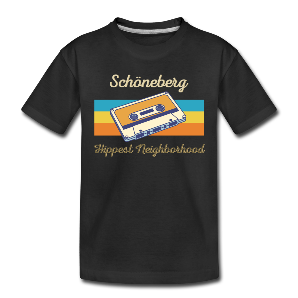 Schöneberg Hippest Neighborhood - Teenager Premium T-Shirt - Schwarz