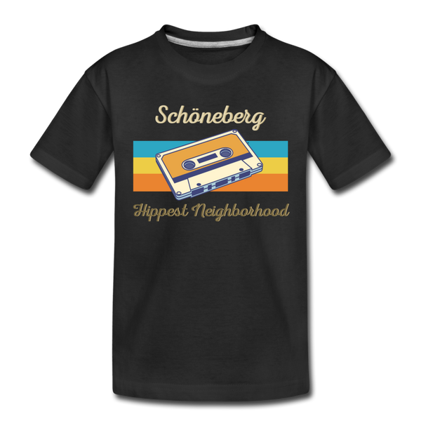 Schöneberg Hippest Neighborhood - Teenager Premium T-Shirt - Schwarz