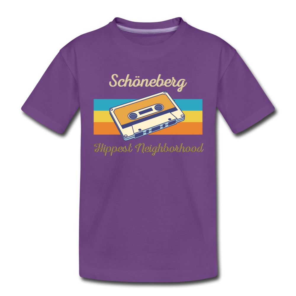 Schöneberg Hippest Neighborhood - Teenager Premium T-Shirt - Lila