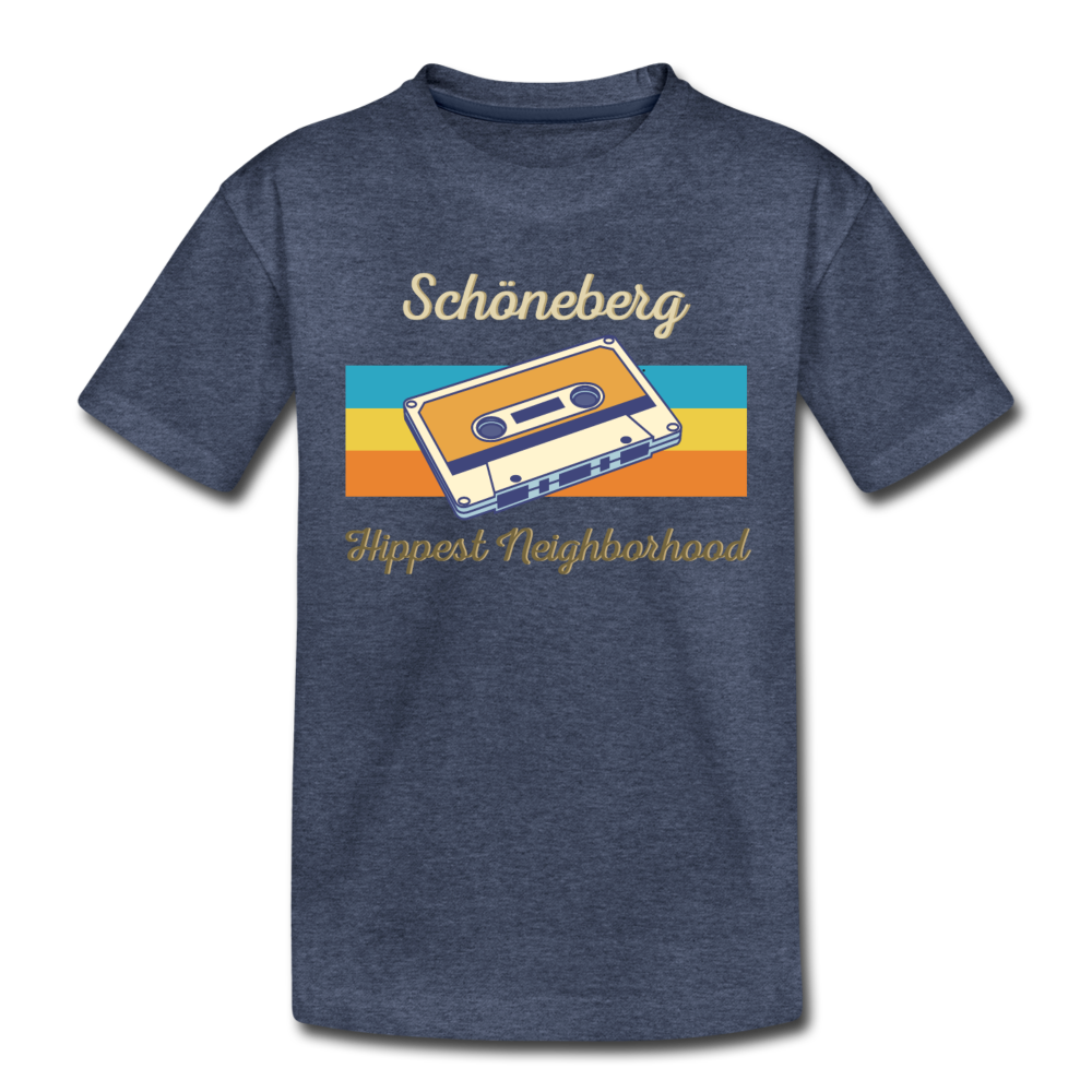 Schöneberg Hippest Neighborhood - Teenager Premium T-Shirt - Blau meliert