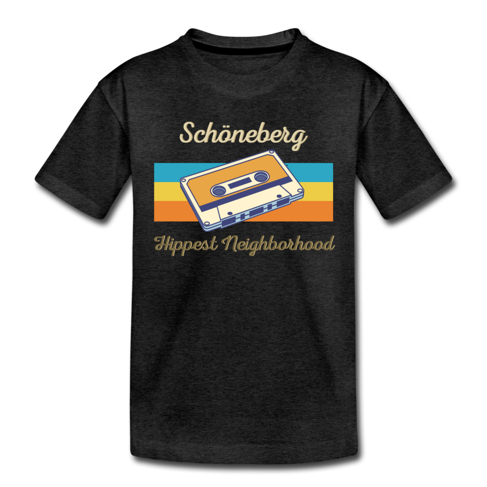 Schöneberg Hippest Neighborhood - Teenager Premium T-Shirt - Anthrazit