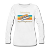 Schöneberg Hippest Neighborhood - Frauen Premium Langarmshirt - Weiß