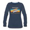 Schöneberg Hippest Neighborhood - Frauen Premium Langarmshirt - Navy