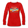 Schöneberg Hippest Neighborhood - Frauen Premium Langarmshirt - Rot