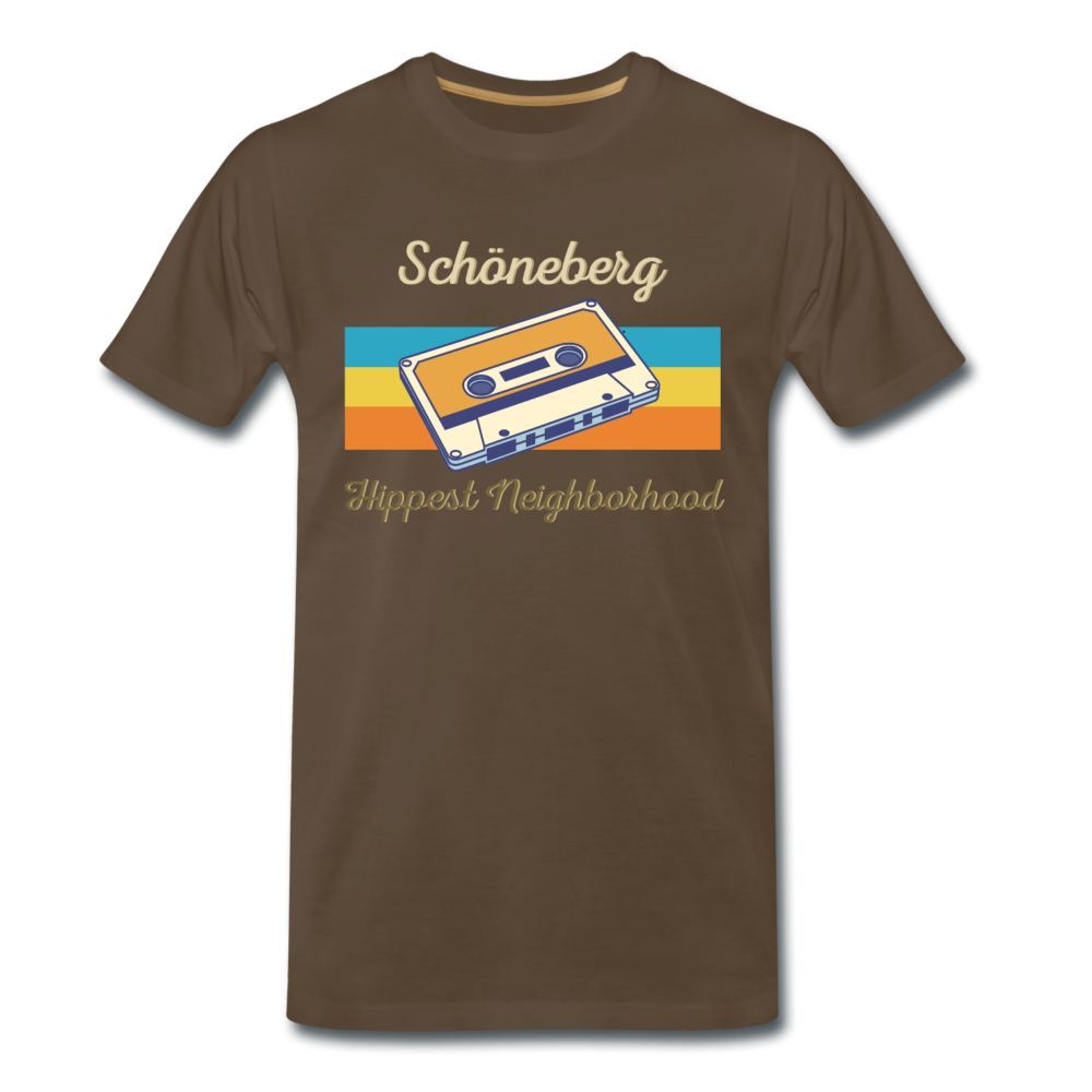 Schöneberg Hippest Neighborhood - Männer Premium T-Shirt - Edelbraun