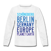 Schöneberg Planet Earth - Kinder Langarmshirt - Weiß