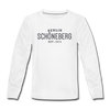 Schöneberg  - Teenager Langarmshirt - Weiß