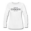 Schöneberg  - Frauen Premium Langarmshirt - Weiß