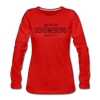 Schöneberg  - Frauen Premium Langarmshirt - Rot