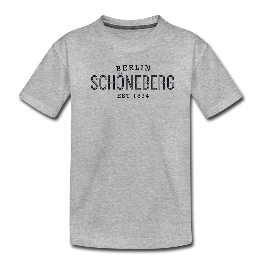 Schöneberg  - Kinder Premium T-Shirt - Grau meliert