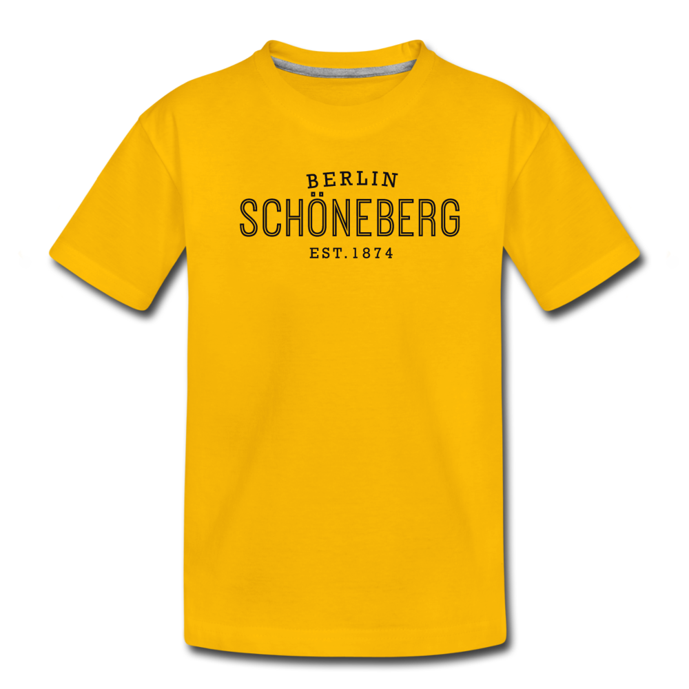 Schöneberg  - Kinder Premium T-Shirt - Sonnengelb
