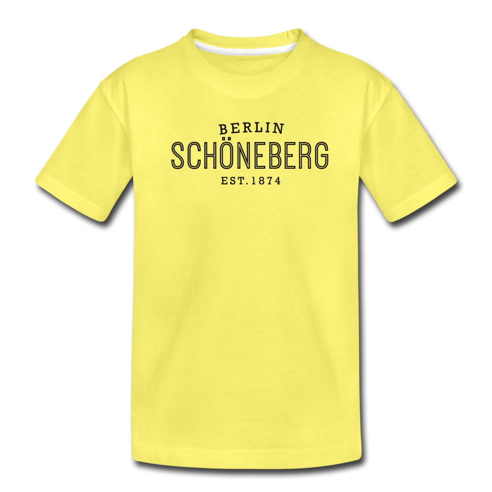 Schöneberg  - Kinder Premium T-Shirt - Gelb