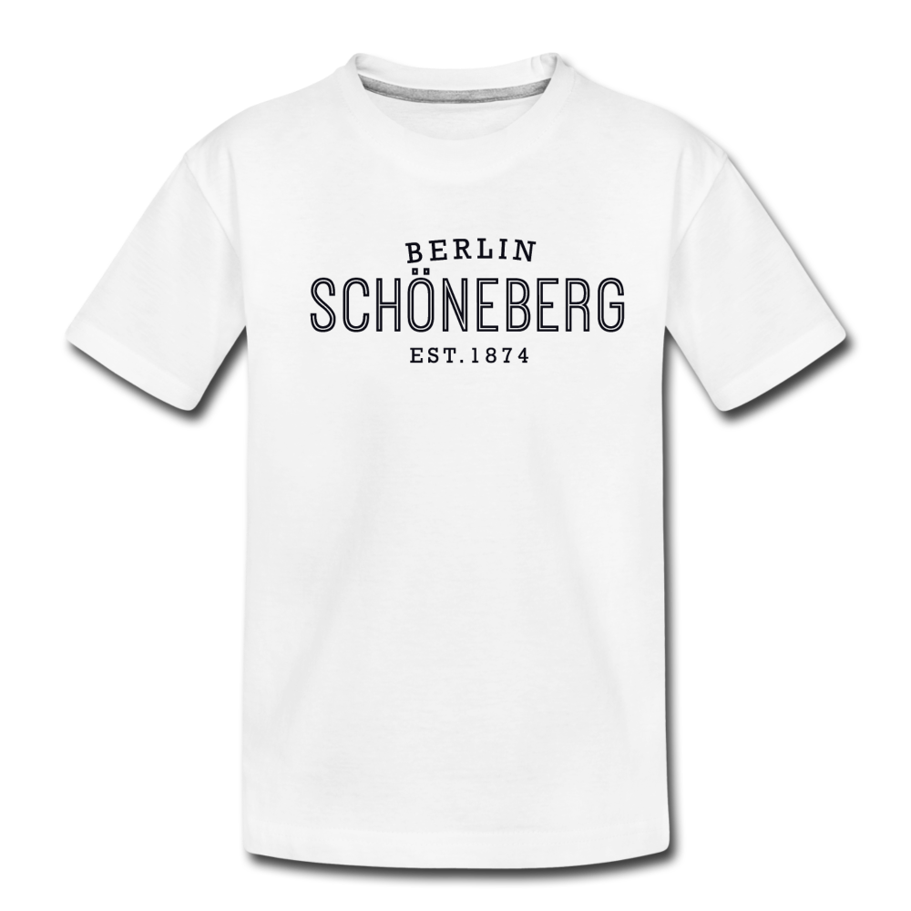 Schöneberg  - Teenager Premium T-Shirt - Weiß