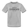 Schöneberg  - Teenager Premium T-Shirt - Grau meliert