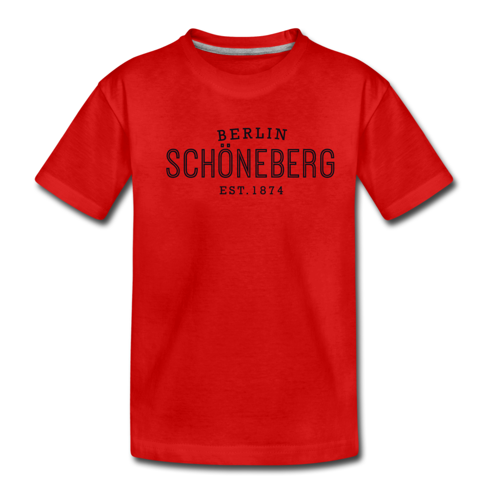 Schöneberg  - Teenager Premium T-Shirt - Rot