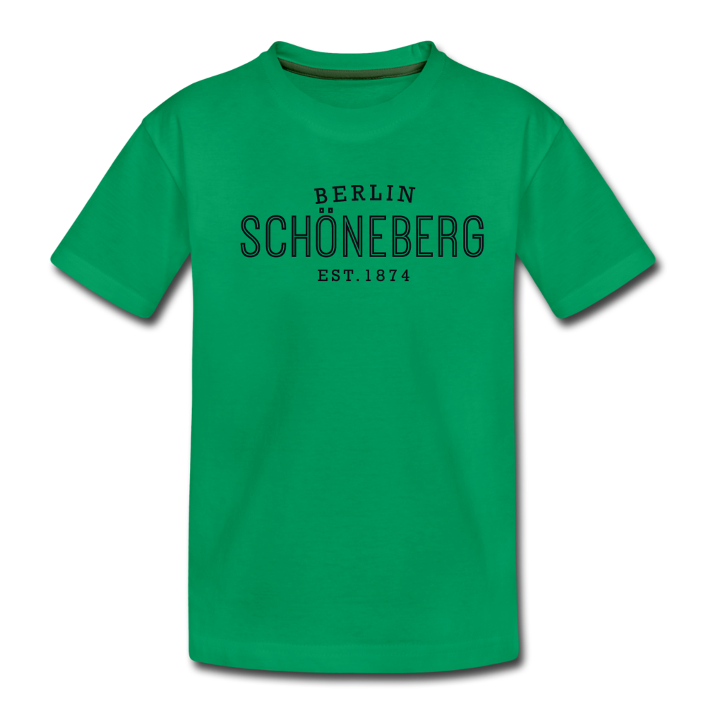 Schöneberg  - Teenager Premium T-Shirt - Kelly Green