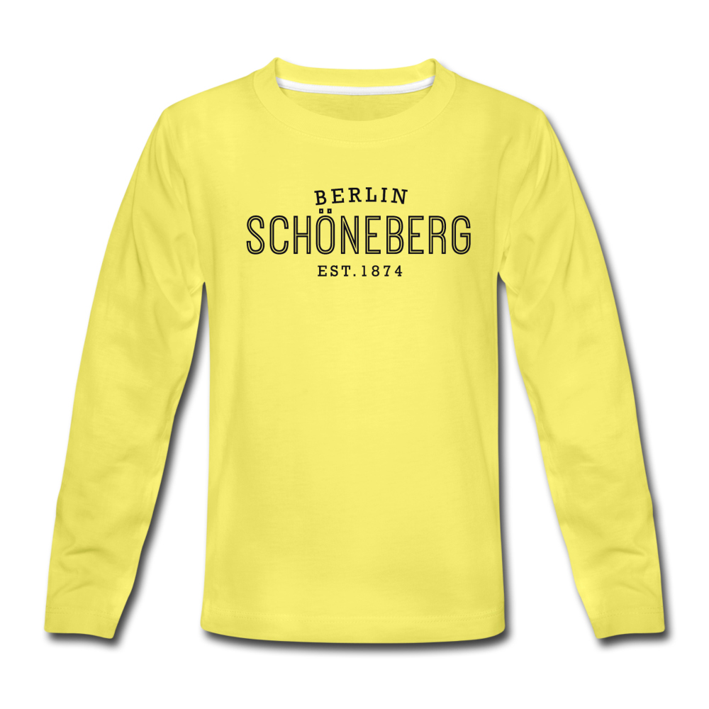 Schöneberg  - Bio-Langarmbody - Gelb