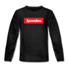 Spandau rot - Teenager Langarmshirt - Anthrazit