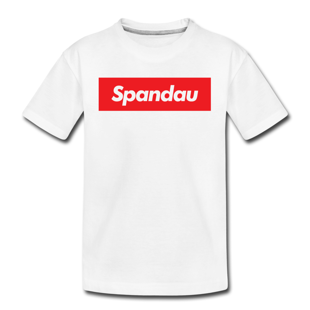 Spandau rot - Teenager Premium T-Shirt - Weiß