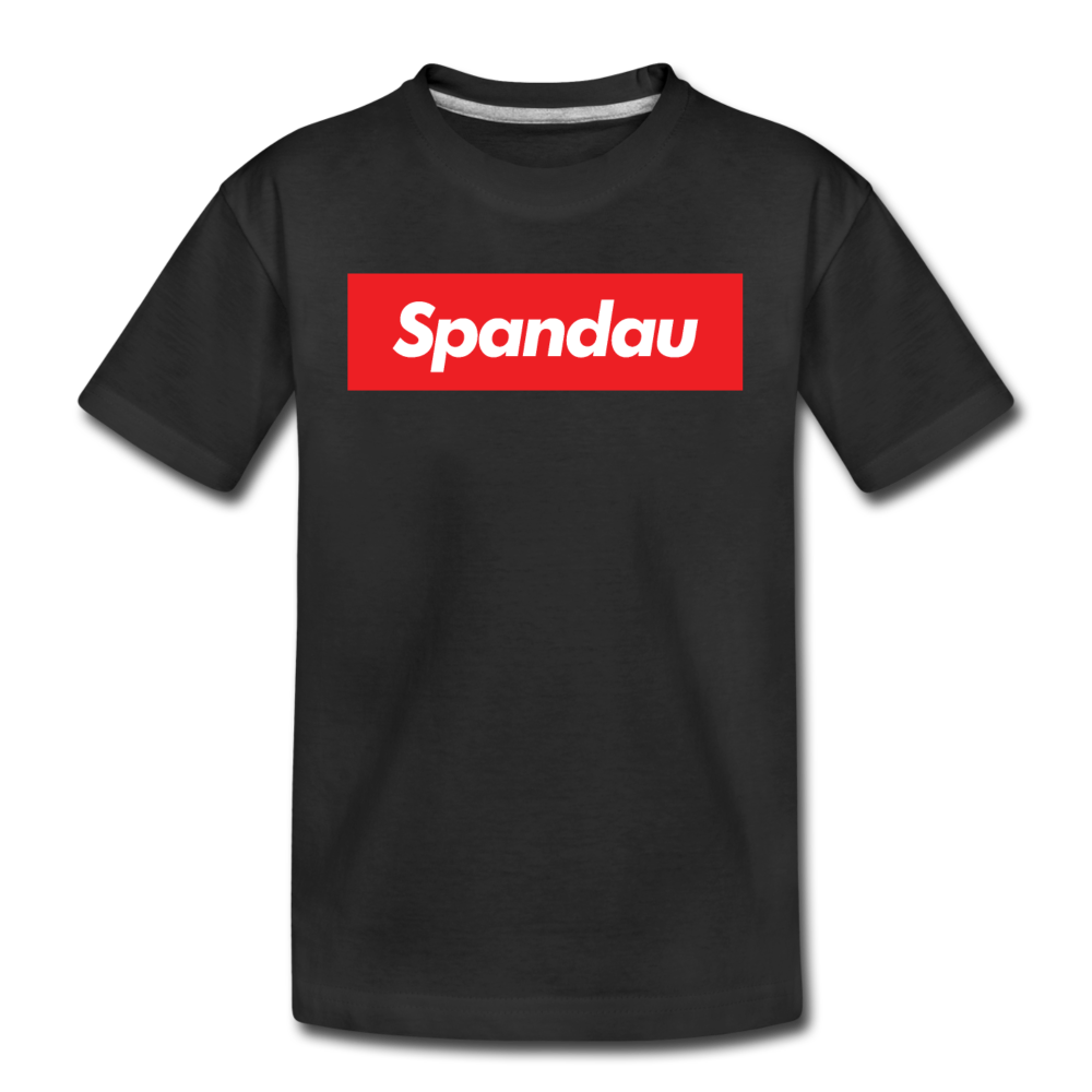 Spandau rot - Teenager Premium T-Shirt - Schwarz