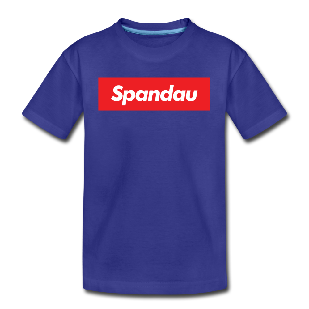 Spandau rot - Teenager Premium T-Shirt - Königsblau